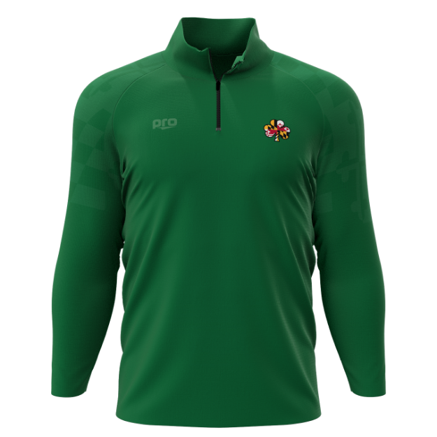 Picture of Quarter Zip Jacket-SHAMROCKS