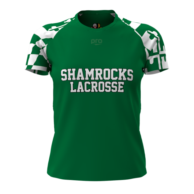 Picture of Women Custom Performance Shirt-SHAMROCKS