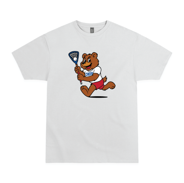 Picture of Short Sleeve Tshirt (White)-Cherry Creek Lacrosse