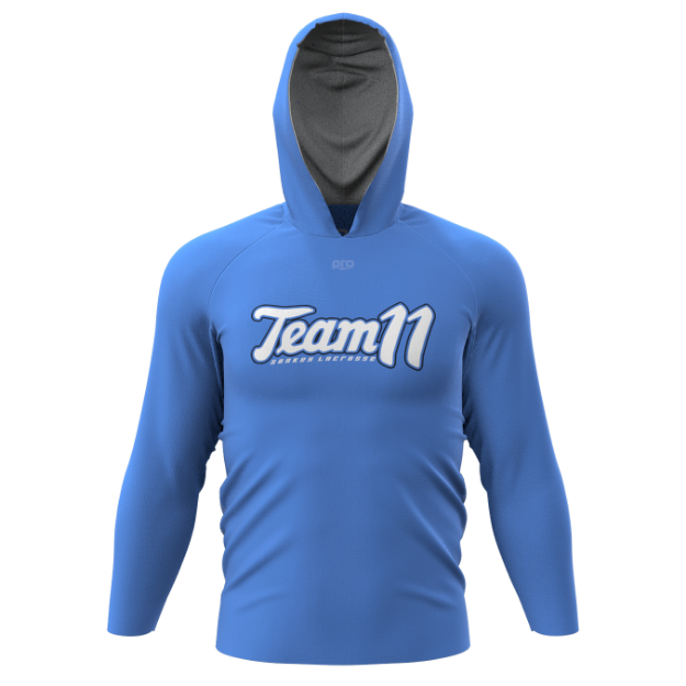 Picture of Long Sleeve Hooded Sun Shirt-Team 11