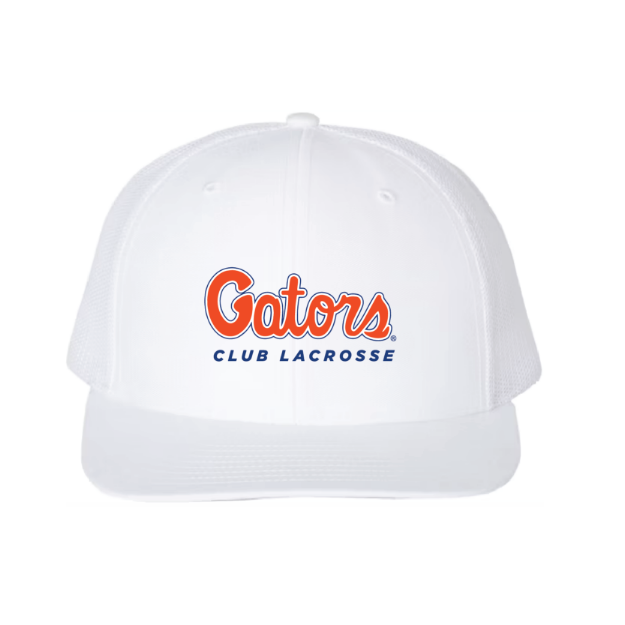 Picture of DTF-Mesh Snapback Hat - (White/White)-University of florida