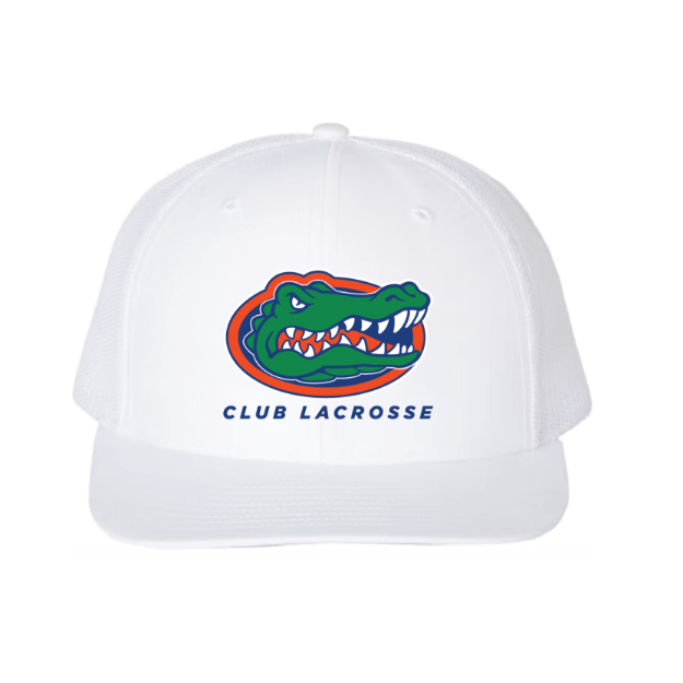 Picture of DTF-Mesh Snapback Hat - (White/White)-University of florida