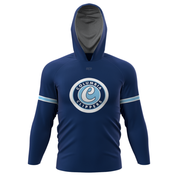 Picture of Long Sleeve Hooded Sun Shirt-Columbia Clippers
