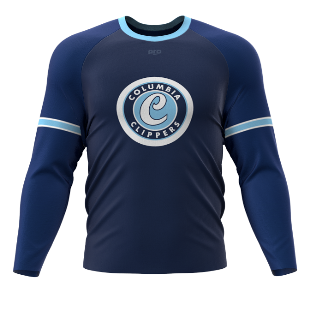 Picture of Long Sleeve Performance Shirt-Columbia Clippers