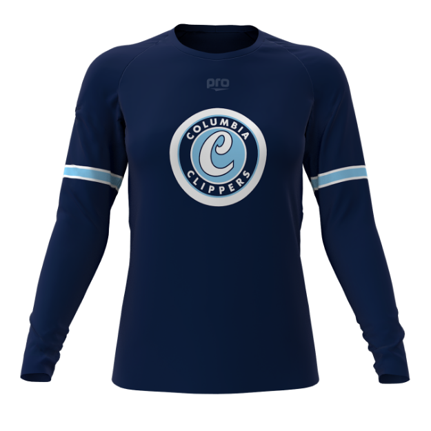 Picture of Women Long Sleeve Performance Shirt-Columbia Clippers