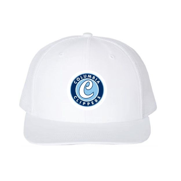 Picture of DTF-Mesh Snapback Hat - (White/White)-Cage Heat