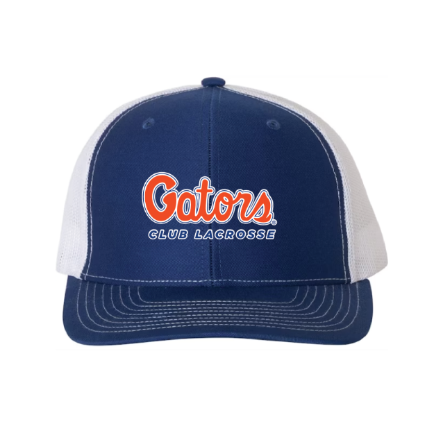 Picture of DTF-Mesh Snapback Hat - (Royal/White)-University of florida