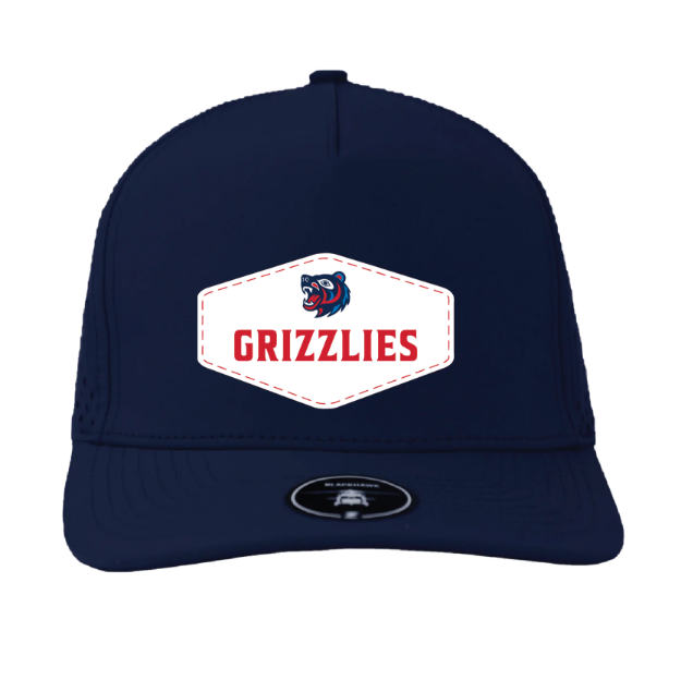 Picture of BlackHawk Hat (Navy)-GRIZZLIES LACROSSE STORE
