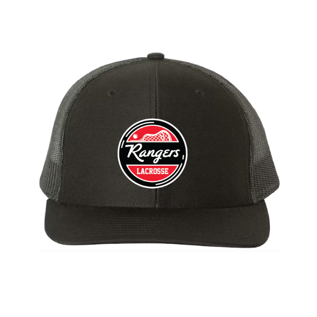 Picture of DTF-Mesh Snapback Hat - (Black/Black)-VISTA RIDGE RANGERS