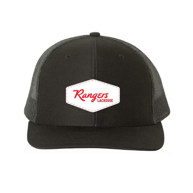 Picture of DTF-Mesh Snapback Hat - (Black/Black)-VISTA RIDGE RANGERS