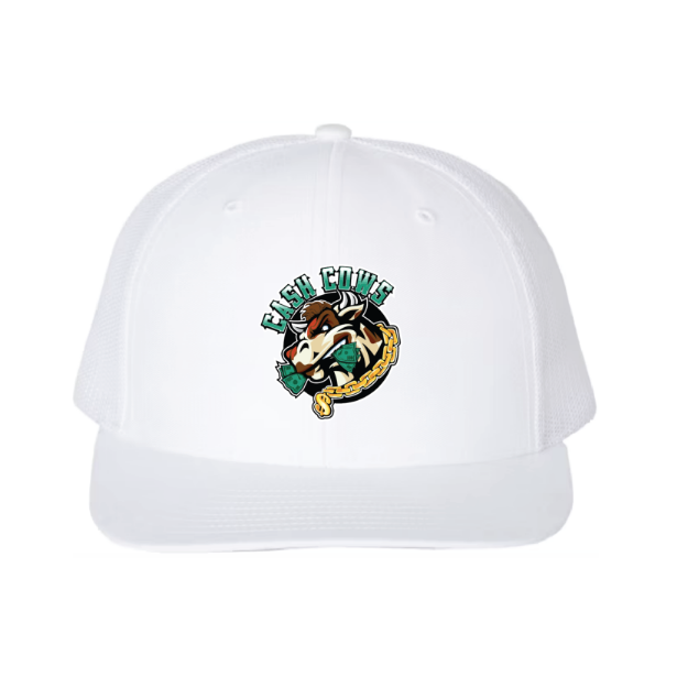 Picture of Mesh Snapback Hat - (White/White)-Clarkston High School Boys Lacrosse