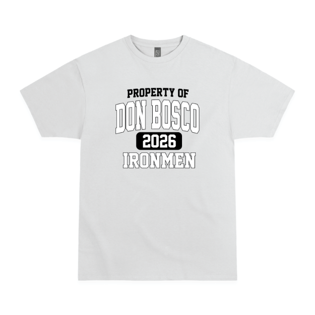Picture of Short Sleeve Tshirt (White)-DON BOSCO PREP