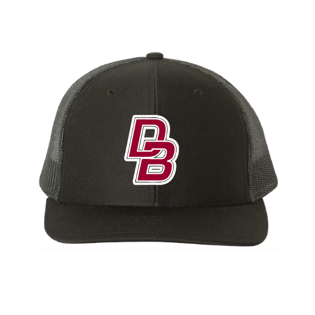 Picture of DTF-Mesh Snapback Hat - (Black/Black)-DON BOSCO PREP