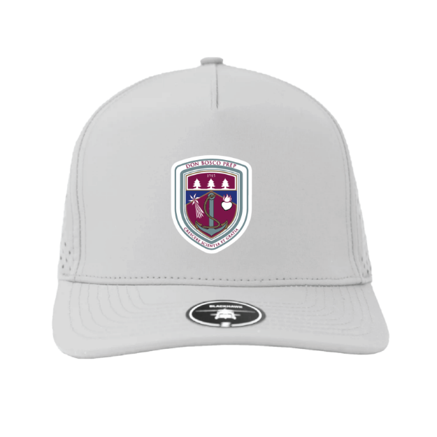 Picture of Blackhawk Hat (White)-DON BOSCO PREP