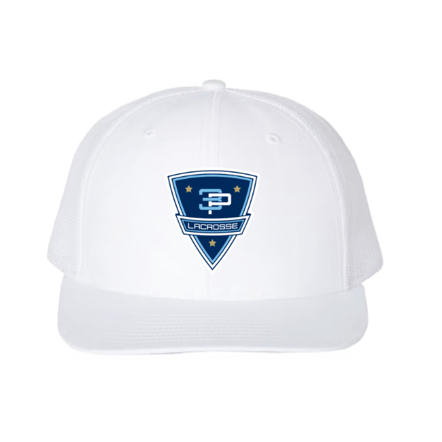 Picture of DTF-Mesh Snapback Hat - (White/White)-3POINT