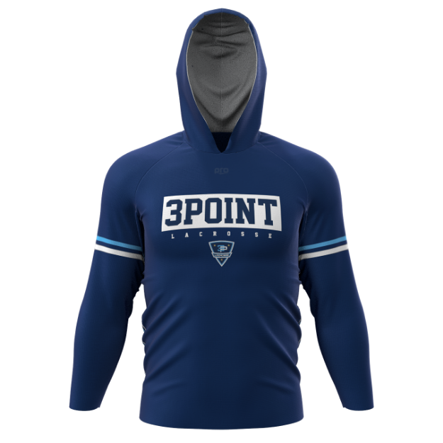 Picture of Long Sleeve Hooded Sun Shirt-3POINT