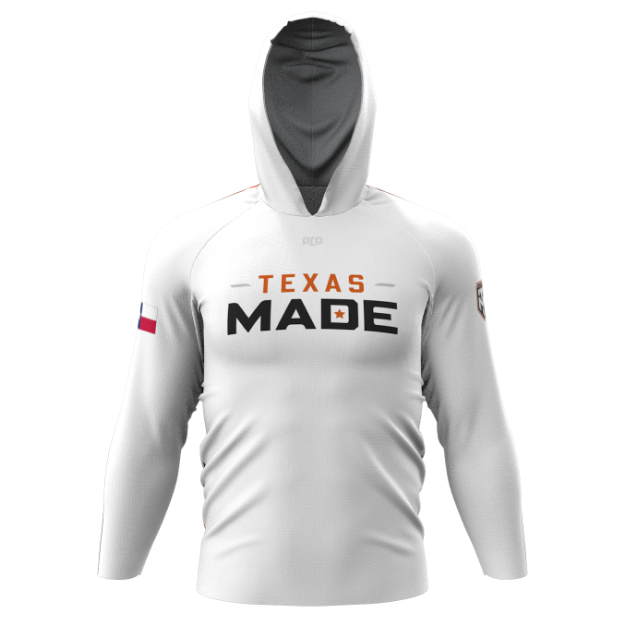 Picture of Long Sleeve Hooded Sun Shirt-Texas made RETAIL