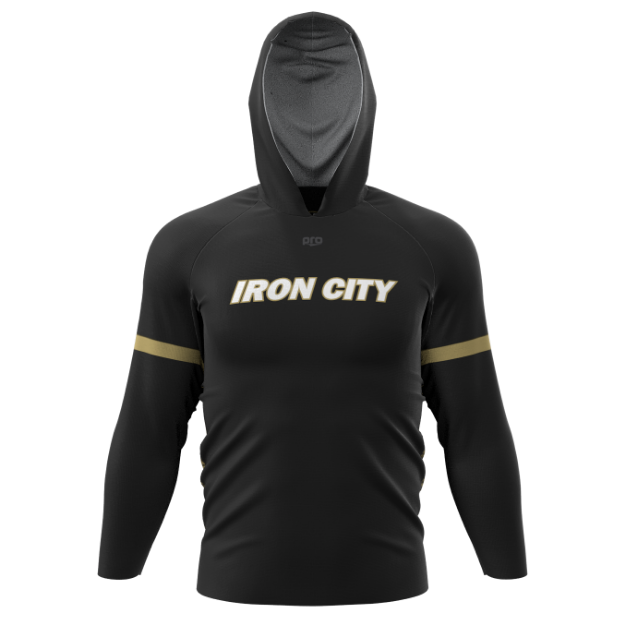 Picture of Long Sleeve Hooded Sun Shirt-Iron City - Retail