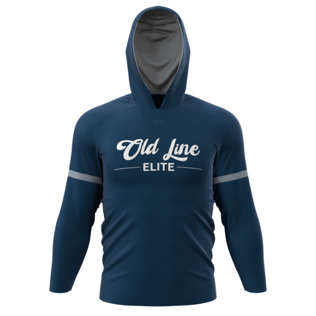 Picture of Long Sleeve Hooded Sun Shirt-OLD LINE