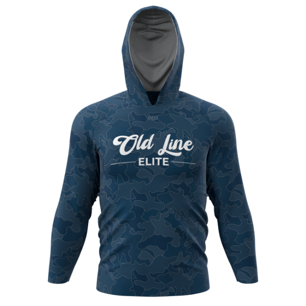 Picture of Long Sleeve Hooded Sun Shirt-OLD LINE