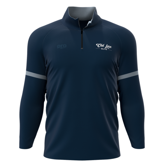 Picture of Quarter Zip Jacket-OLD LINE