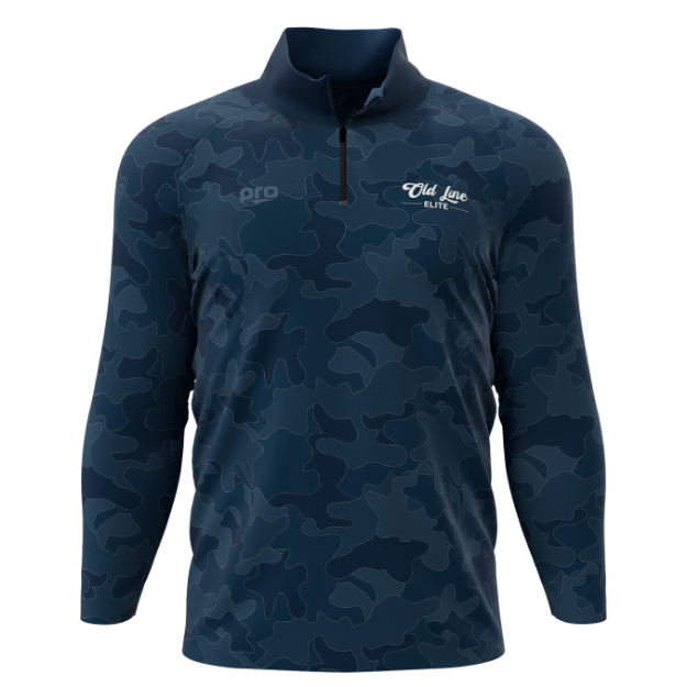 Picture of Quarter Zip Jacket-OLD LINE