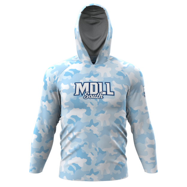 Picture of Long Sleeve Hooded Sun Shirt-MDLL-South