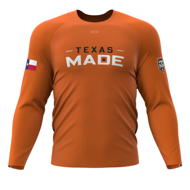 Picture of Long Sleeve Performance Shirt-Texas made RETAIL