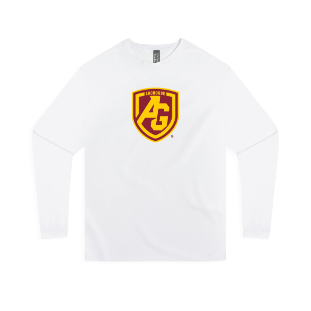 Picture of Long Sleeve Tshirt (White)-Avon Grove Store