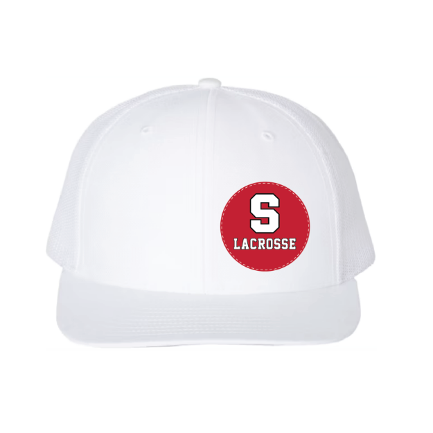 Picture of DTF-Mesh Snapback Hat - (White/White)-Stillwater LC