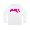 Picture of Long Sleeve Tshirt (White)-HERO'S