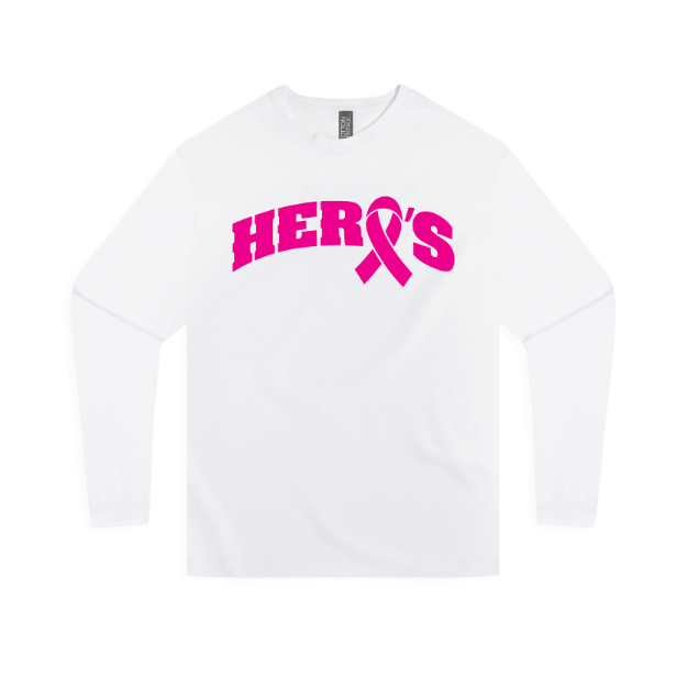 Picture of Long Sleeve Tshirt (White)-HERO'S
